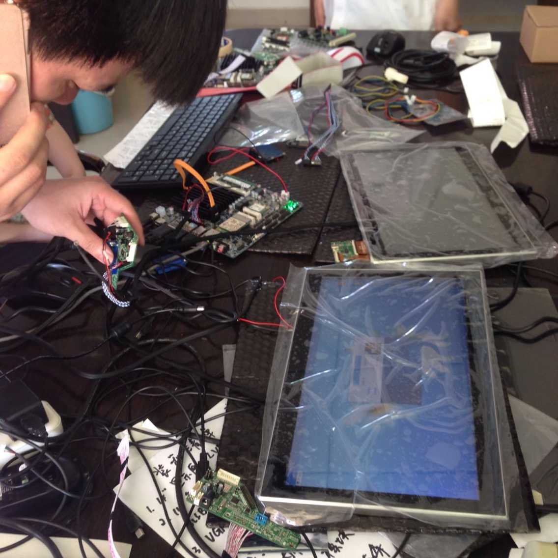 14寸工控触摸显现屏