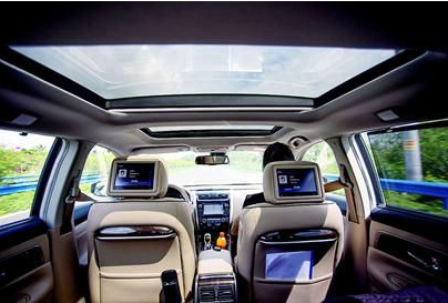 汽车头枕触摸显现屏